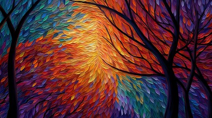 Multiple colors and texture painting of abstract background looking amazing and wonderful