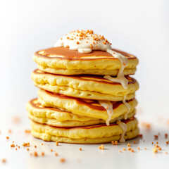 hot cakes, alimento, crep, desayuno, postre, pila, bombones, chapa, comida, almíbar, blanco, mantequilla, pastel, delicioso