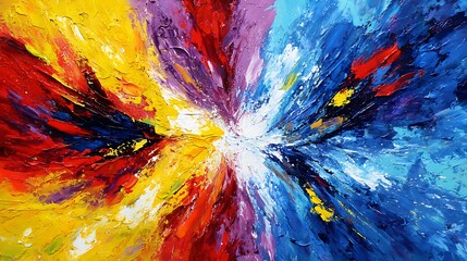 Multiple colors and texture painting of abstract background looking amazing and wonderful