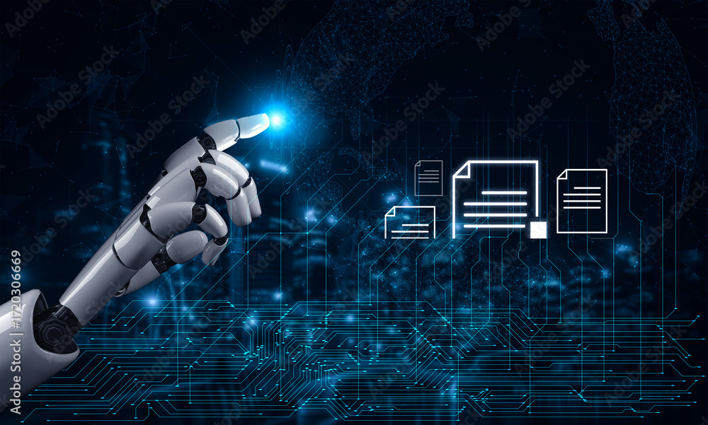 Poster ai facilitates digital document downloading and data access with optimized transfer process, improvi