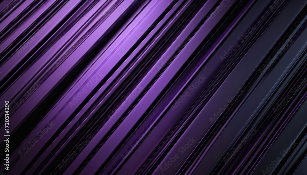 Poster the illustration shows multiple diagonal lines in varying shades of dark purple, creating an abstrac