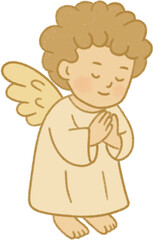 Praying angel