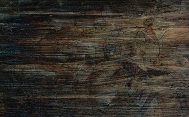 Dark wood background, old black wood texture for background