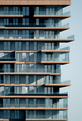 Obraz premium modern building in the city