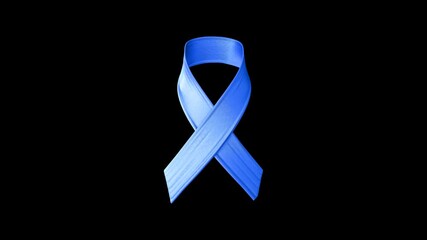 Prostate cancer awareness campaign with the blue ribbon symbol – encouraging early detection, routine screening, prevention and support for men’s health worldwide