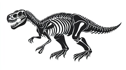 Fierce Tyrannosaurus Rex Skeleton"