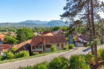 Spa resort of Niska Banja near city of Nis, Serbia