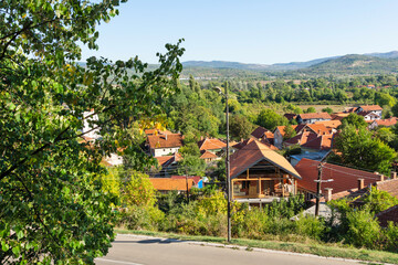 Spa resort of Niska Banja near city of Nis, Serbia