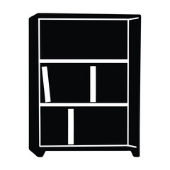 Find black bookshelf furniture for home office decor and storage solutions with shelves design style 90s