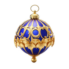 Christmas ornaments, holiday decorations, luxury baubles, red and gold ornaments PNG transparent background