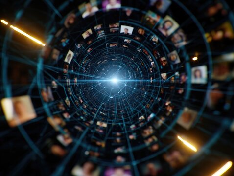 Digital Connections Illustration