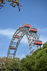 Ferris wheel in the Vienna park
