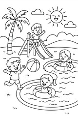 kids activity coloring book for kids and adults