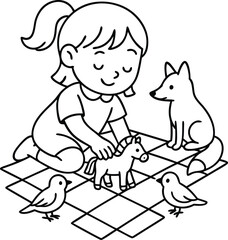 kids activity coloring book for kids and adults