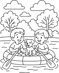 kids activity coloring book for kids and adults