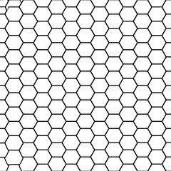 Geometric honeycomb pattern
