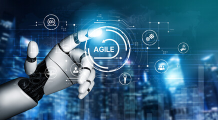 AI enhances agile projects with smart planning tools, virtual collaboration, and intelligent sprint optimization for continuous improvement. Artificial intelligence spline