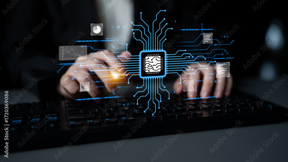 Poster ai assistant with llm, big data, machine learning, and generative ai powers prompt engineering and s