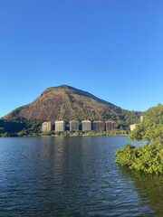 Rodrigo de Freitas Lagoon is a lagoon in the district of Lagoa in the Zona Sul (South Zone) area of Rio de Janeiro, Brazil.
