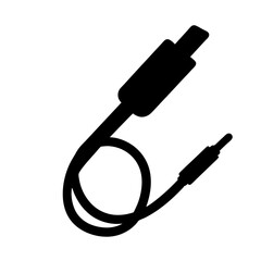 Usb to audio jack adapter cable connector for headphones microphone and other audio devices black