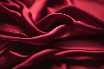 Obraz premium Silk Fabric Drapes with Detail