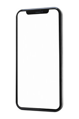 Smartphone white screen mockup png innovative future technology