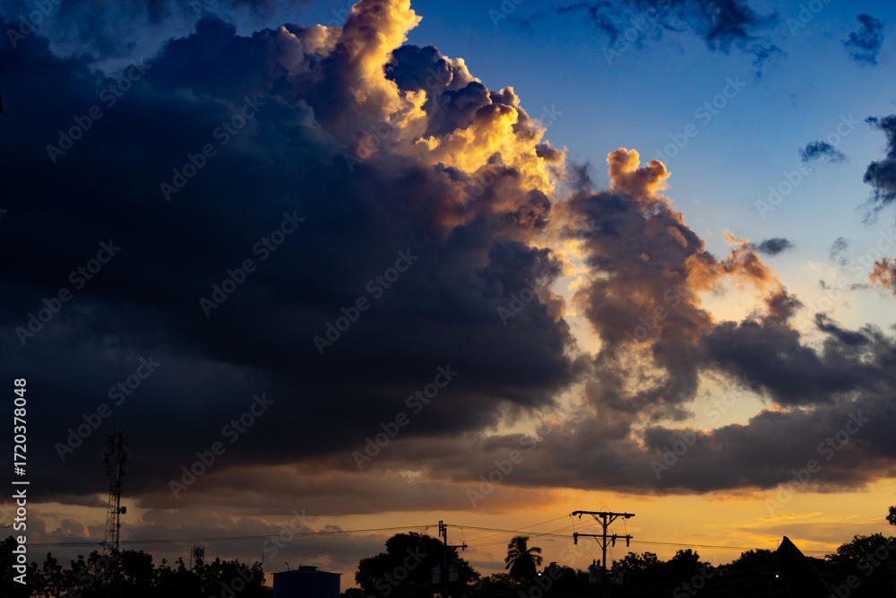 Canvas Prints beautiful sky and clouds