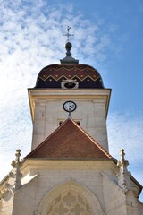 Clocher Saint-Hilaire à Pesmes (plus beau village de France)