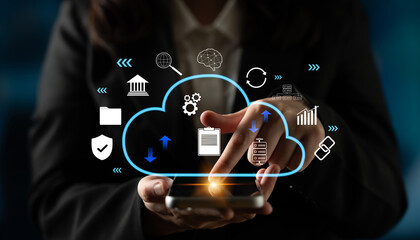 A cloud computing platform for enterprise business solutions. A central system for data storage,...