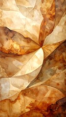 Abstract floral pattern in muted tones
