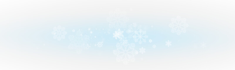 Frozen winter storm with snowfall, frosty blur, icy sparkle, glowing flakes and cold wind motion, dark holiday background PNG