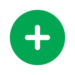 Fototapeta premium Add icon vector UI