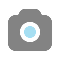 photo camera icon vector UI