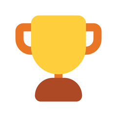 Trophy icon vector UI