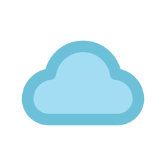 cloud icon vector UI