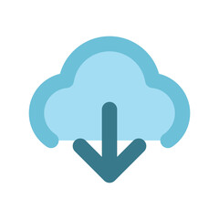 Cloud download icon