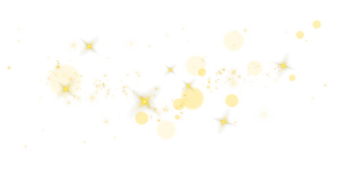 PNG sparkle dust with glow, shimmer and magic shine