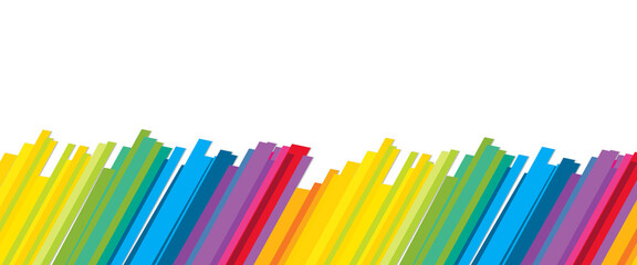 Colorful stripes background for abstract design elements