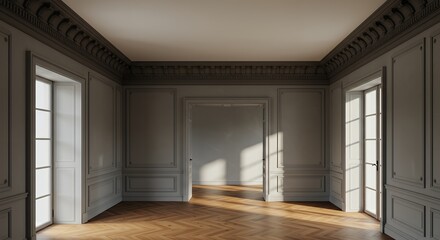 Obraz premium Empty room interior design