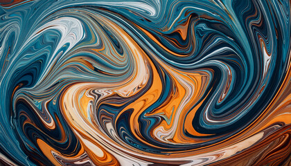 Obraz premium Liquify Abstract Texture Background Marbled Painted