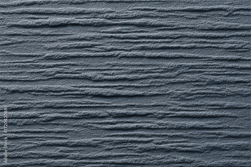 Poster dark gray textured surface with horizontal ripple pattern for background