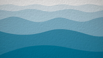 Blue azure turquoise abstract watercolor background for textures backgrounds and web banners design. Abstract  background blue colors. Watercolor painting with turquoise sea waves pattern gradient.