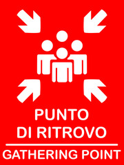 Segnale di Punto di Ritrovo – Segnaletica di Emergenza e Evacuazione
