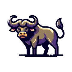
buffalo illustration design