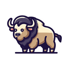 
buffalo illustration design