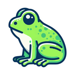 
frog illustration design