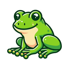 
frog illustration design