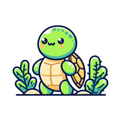 
turtle illustration design