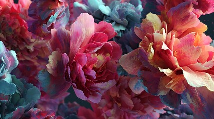 Obraz premium colorful flower background