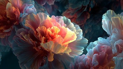 Obraz premium colorful flower background
